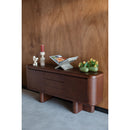 Contract furniture - Walnut Finished 2-Door Sideboard - www.oroatrade.com