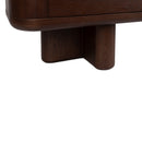 Contract furniture - Walnut Finished 2-Door Sideboard - www.oroatrade.com