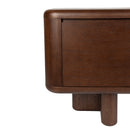 Contract furniture - Walnut Finished 2-Door Sideboard - www.oroatrade.com