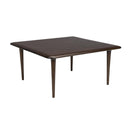 Contract furniture - Brown Wood Square Coffee Table - www.oroatrade.com