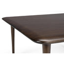 Contract furniture - Brown Wood Square Coffee Table - www.oroatrade.com