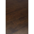 Contract furniture - Brown Wood Square Coffee Table - www.oroatrade.com
