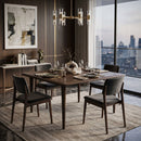 Contract furniture - Brown Wood Square Coffee Table - www.oroatrade.com