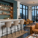 Hospitality furniture - Upholstered Counter Stools (2) - www.oroatrade.com