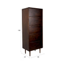 Hospitality furniture - Solid Wood 5-Drawer Chest - www.oroatrade.com