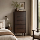 Hospitality furniture - Solid Wood 5-Drawer Chest - www.oroatrade.com