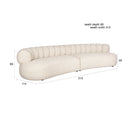 Hospitality furniture - 4-Seater Curved Back Sofa - www.oroatrade.com