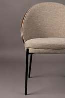 Beige Fabric Dining Chairs (2) | Dutchbone Rodin | Oroatrade.com