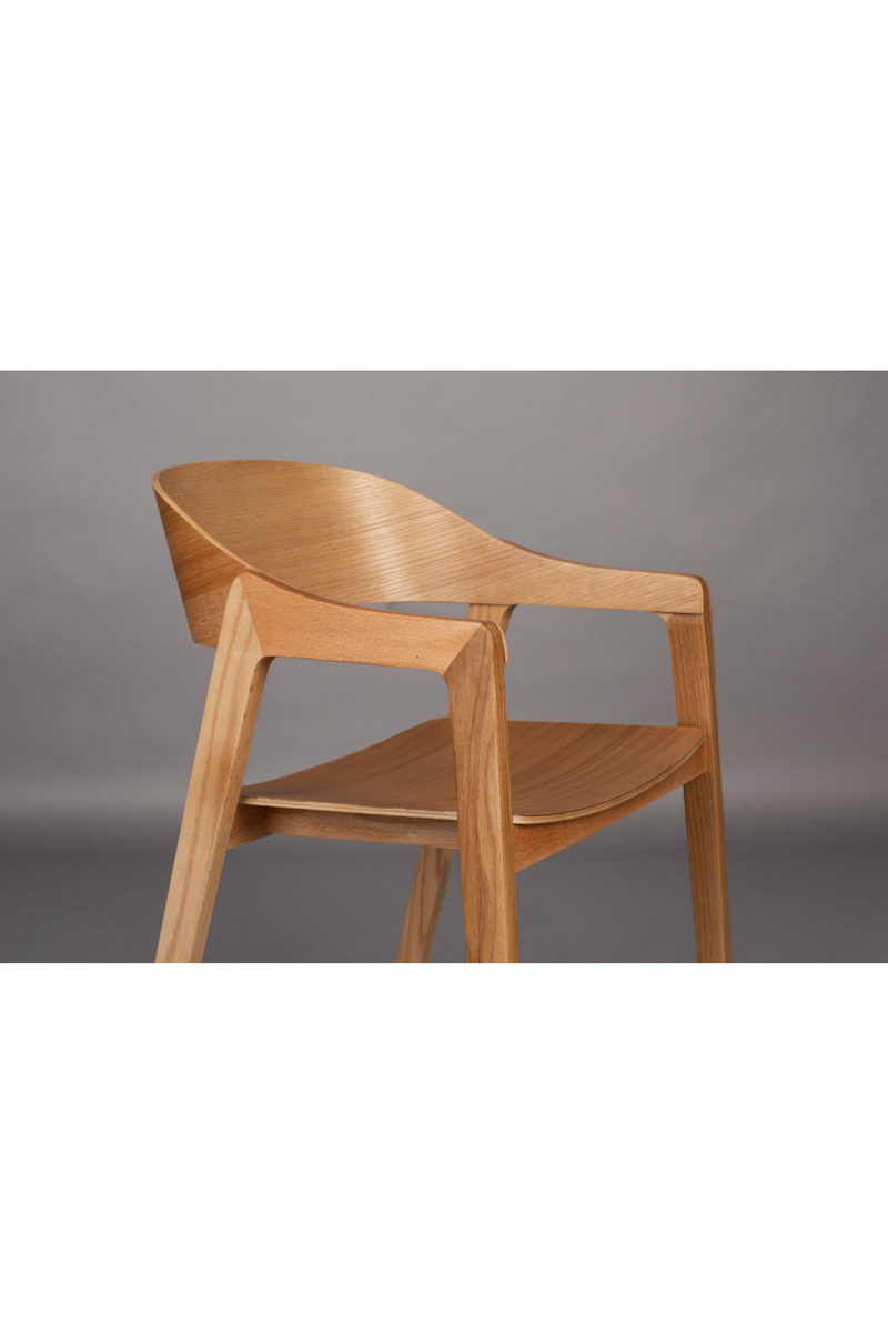 Natural Wooden Dining Chairs (2) | Dutchbone Westlake | Oroatrade.com