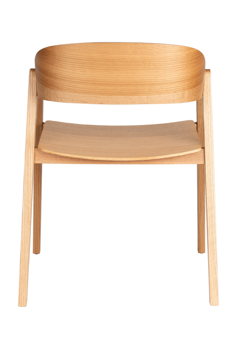 Natural Wooden Dining Chairs (2) | Dutchbone Westlake | Oroatrade.com