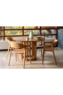 Wooden Dining Armchairs (2) | Dutchbone Westlake | Oroatrade.com