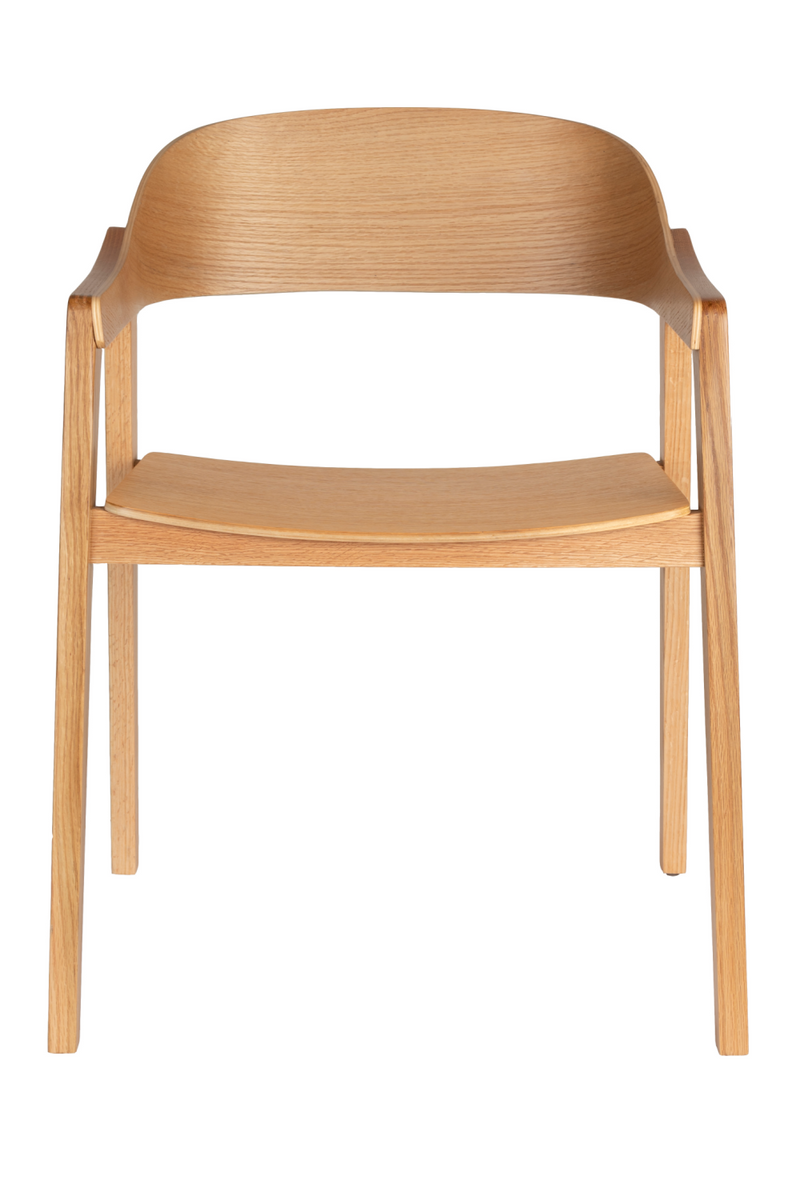 Natural Wooden Dining Chairs (2) | Dutchbone Westlake | Oroatrade.com