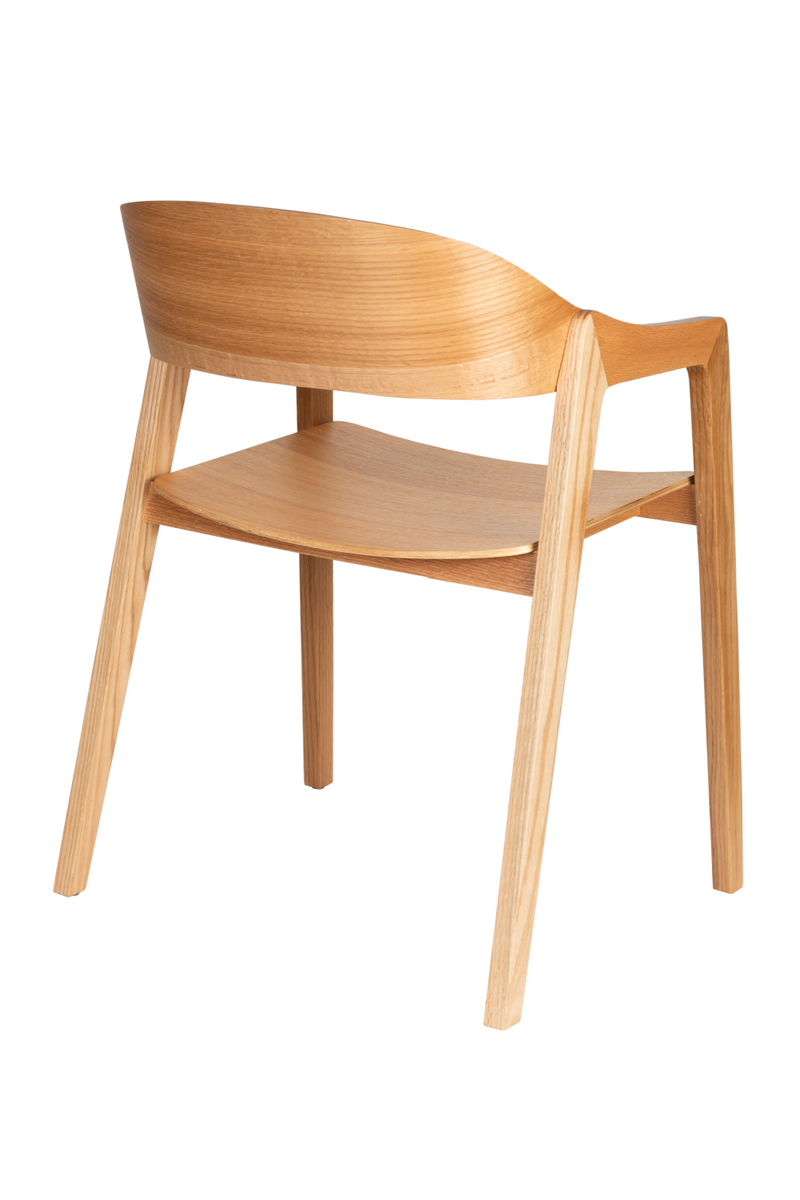 Natural Wooden Dining Chairs (2) | Dutchbone Westlake | Oroatrade.com