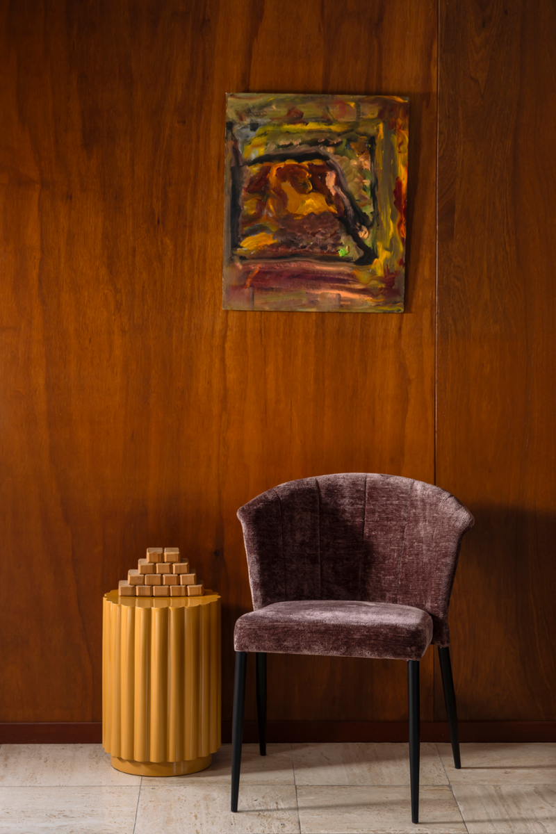 Upholstered Dining Chairs (2) | Dutchbone Georgia | Oroatrade.com