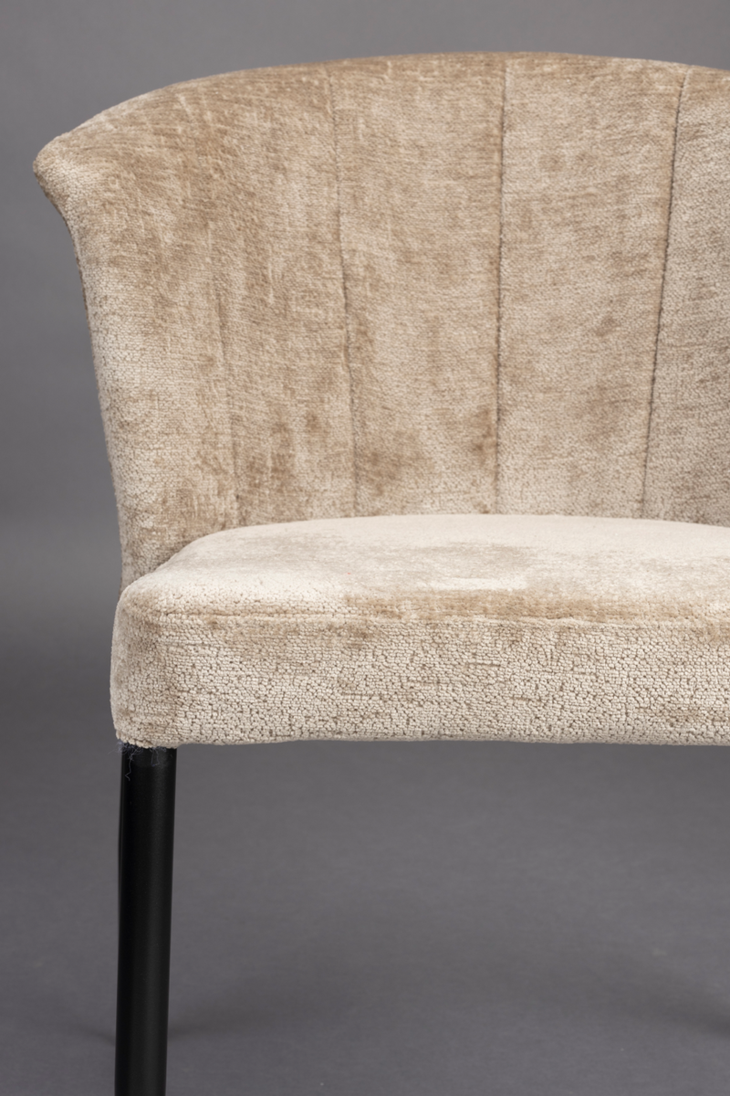 Upholstered Dining Chairs (2) | Dutchbone Georgia | Oroatrade.com