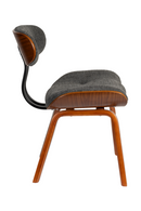 50s Inspired Padded Dining Chair | Dutchbone Blackwood | Oroatrade.com