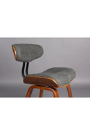 50s Inspired Padded Dining Chair | Dutchbone Blackwood | Oroatrade.com