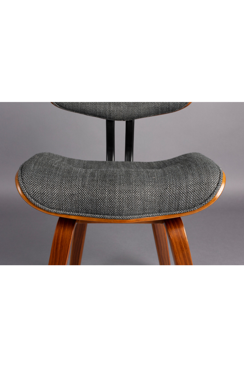 Poplar Wood Side Chair | Dutchbone Blackwood
