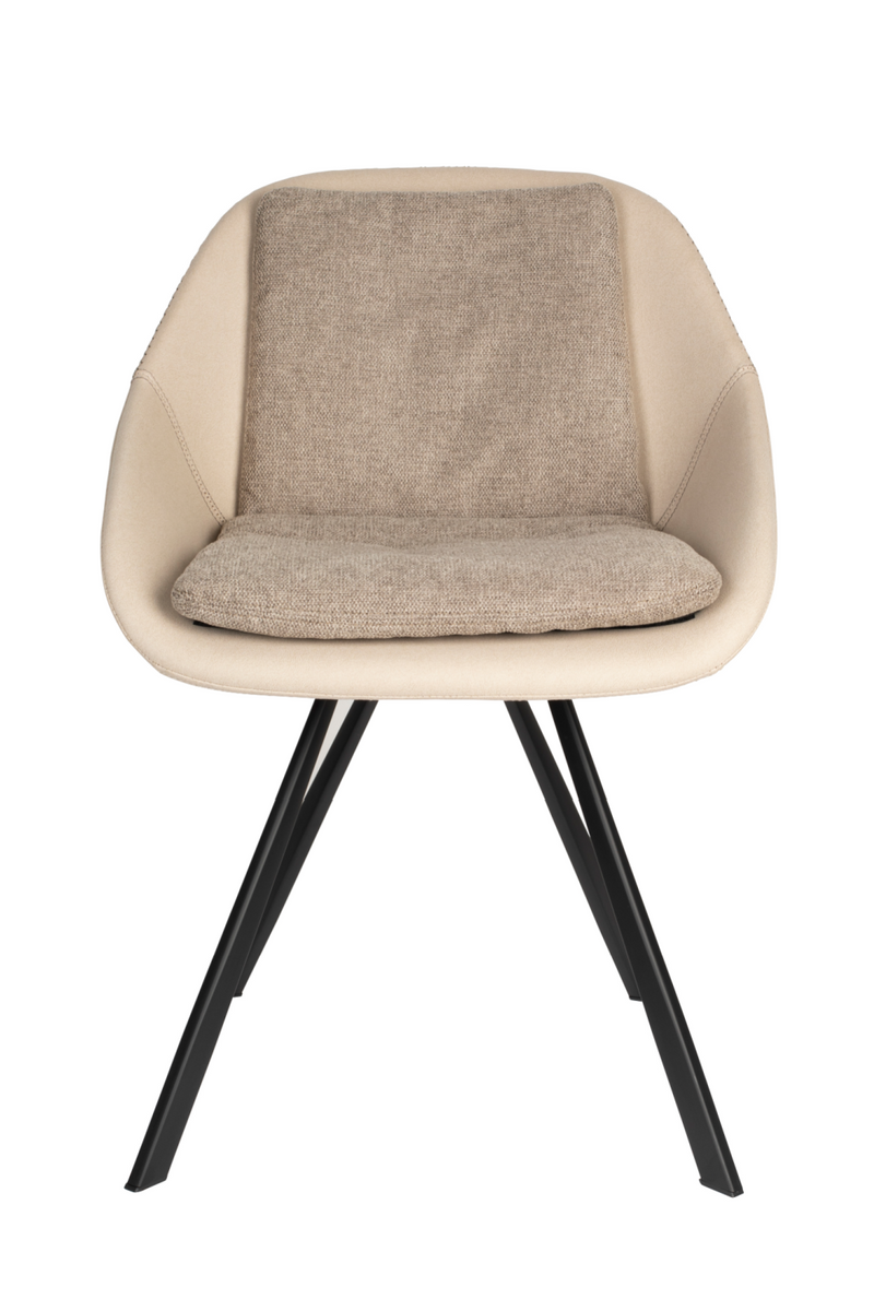 Upholstered Shell Dining Chairs (2) | Dutchbone Wakefield | Oroatrade.com