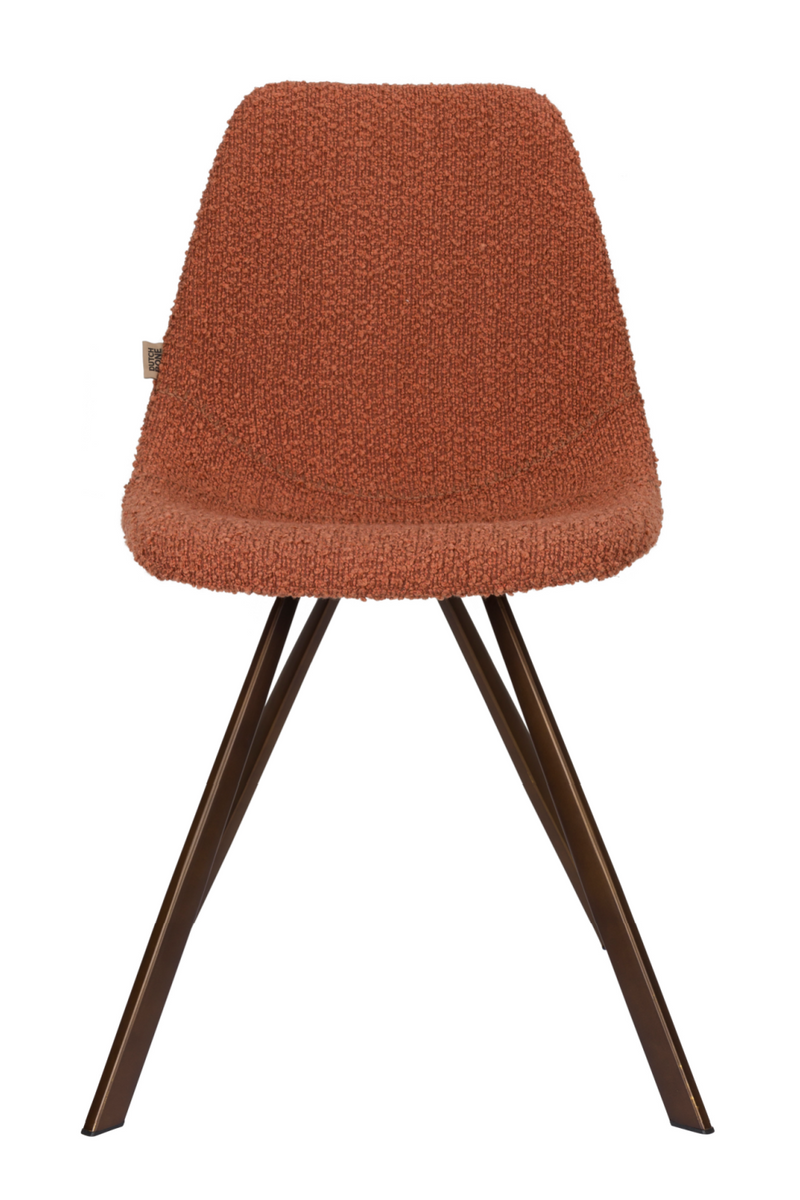 Bouclé Bucket Dining Chair (2) | Dutchbone Franky | Oroatrade.com