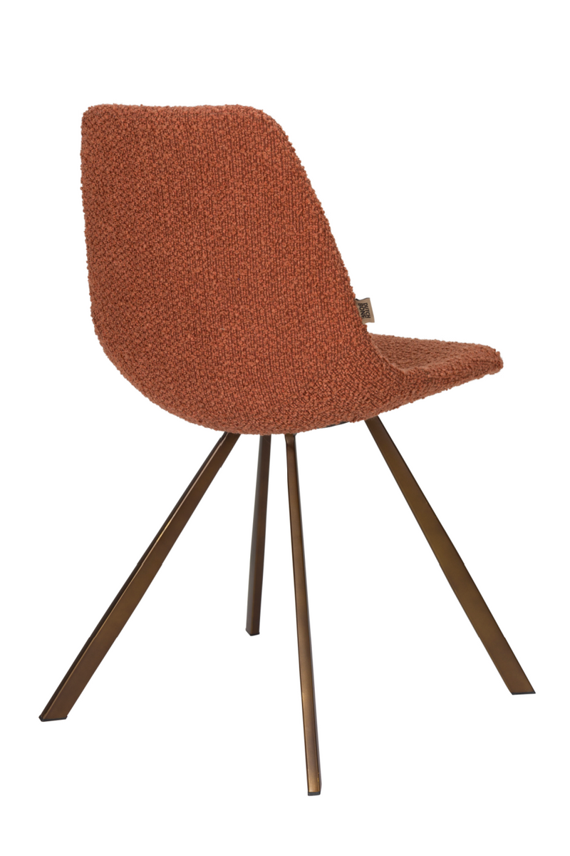 Bouclé Bucket Dining Chair (2) | Dutchbone Franky | Oroatrade.com