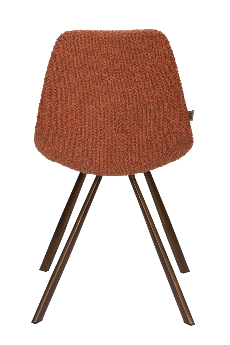 Bouclé Bucket Dining Chair (2) | Dutchbone Franky | Oroatrade.com