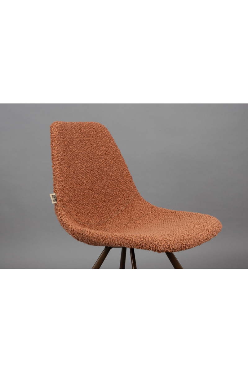 Bouclé Bucket Dining Chair (2) | Dutchbone Franky | Oroatrade.com