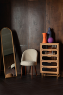 Fabric Upholstered Dining Chairs (2) | Dutchbone Barbara | Oroatrade.com