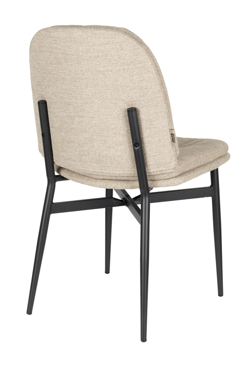 Fabric Upholstered Dining Chair (2) | Dutchbone Jade | Oroatrade.com