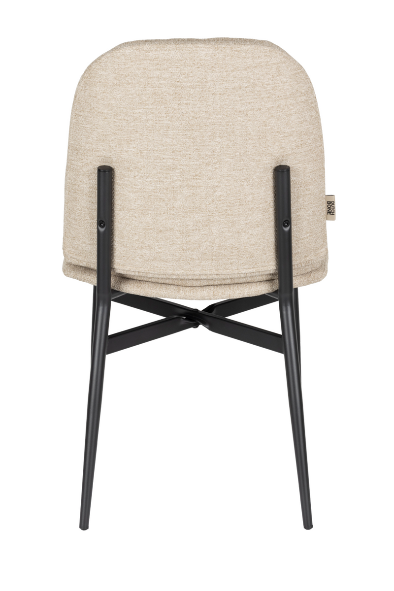 Fabric Upholstered Dining Chair (2) | Dutchbone Jade | Oroatrade.com