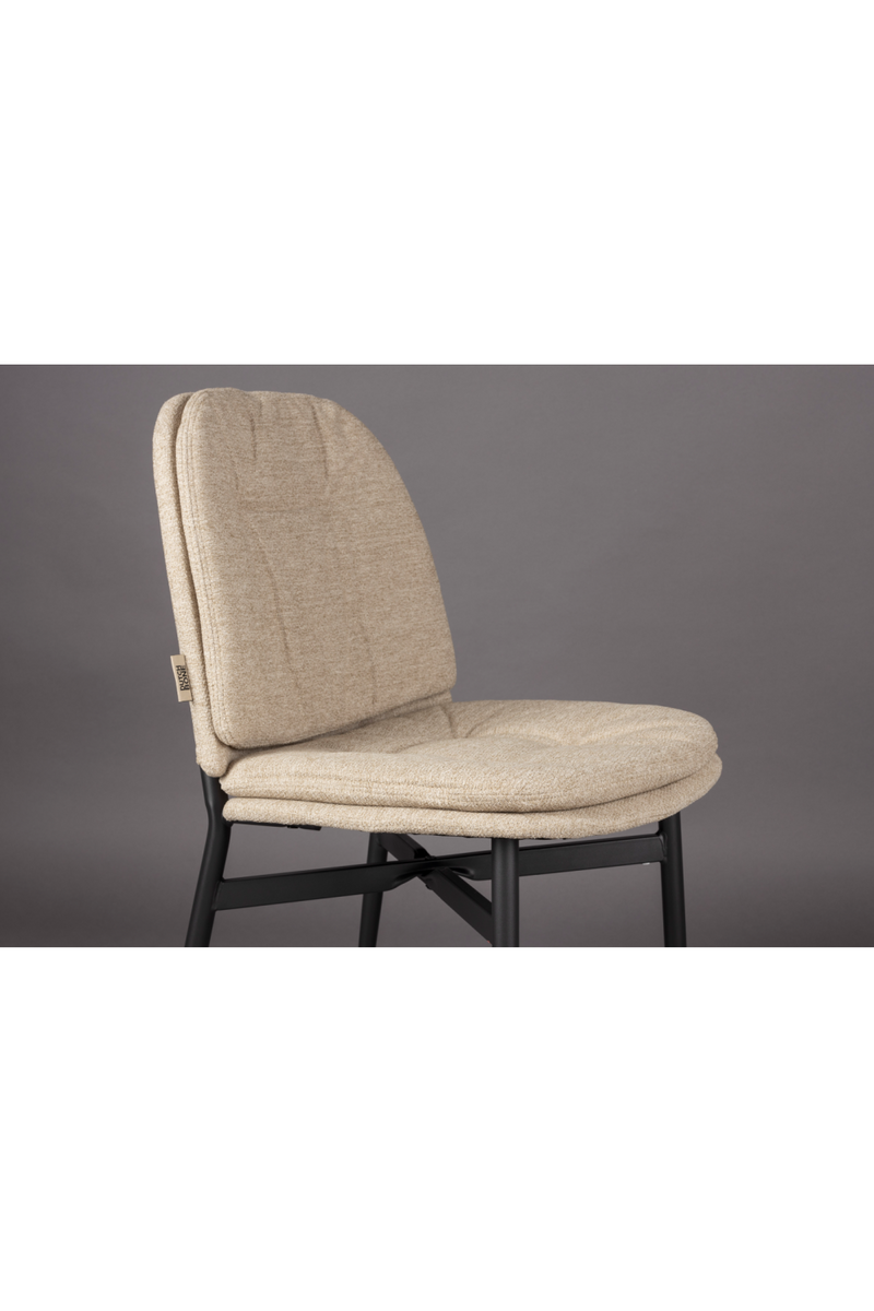 Fabric Upholstered Dining Chair (2) | Dutchbone Jade | Oroatrade.com