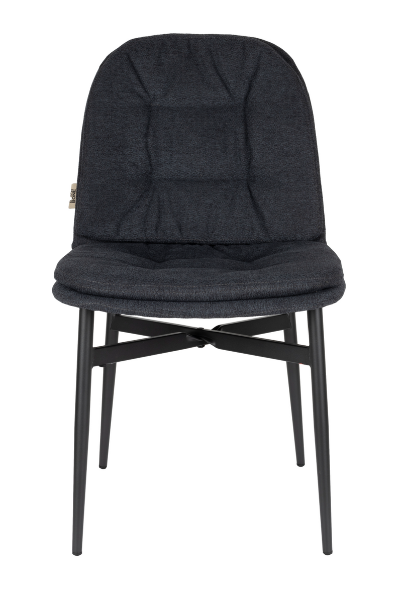 Fabric Upholstered Dining Chair (2) | Dutchbone Jade | Oroatrade.com