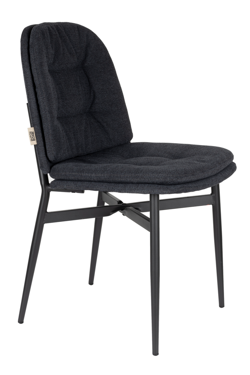 Fabric Upholstered Dining Chair (2) | Dutchbone Jade | Oroatrade.com