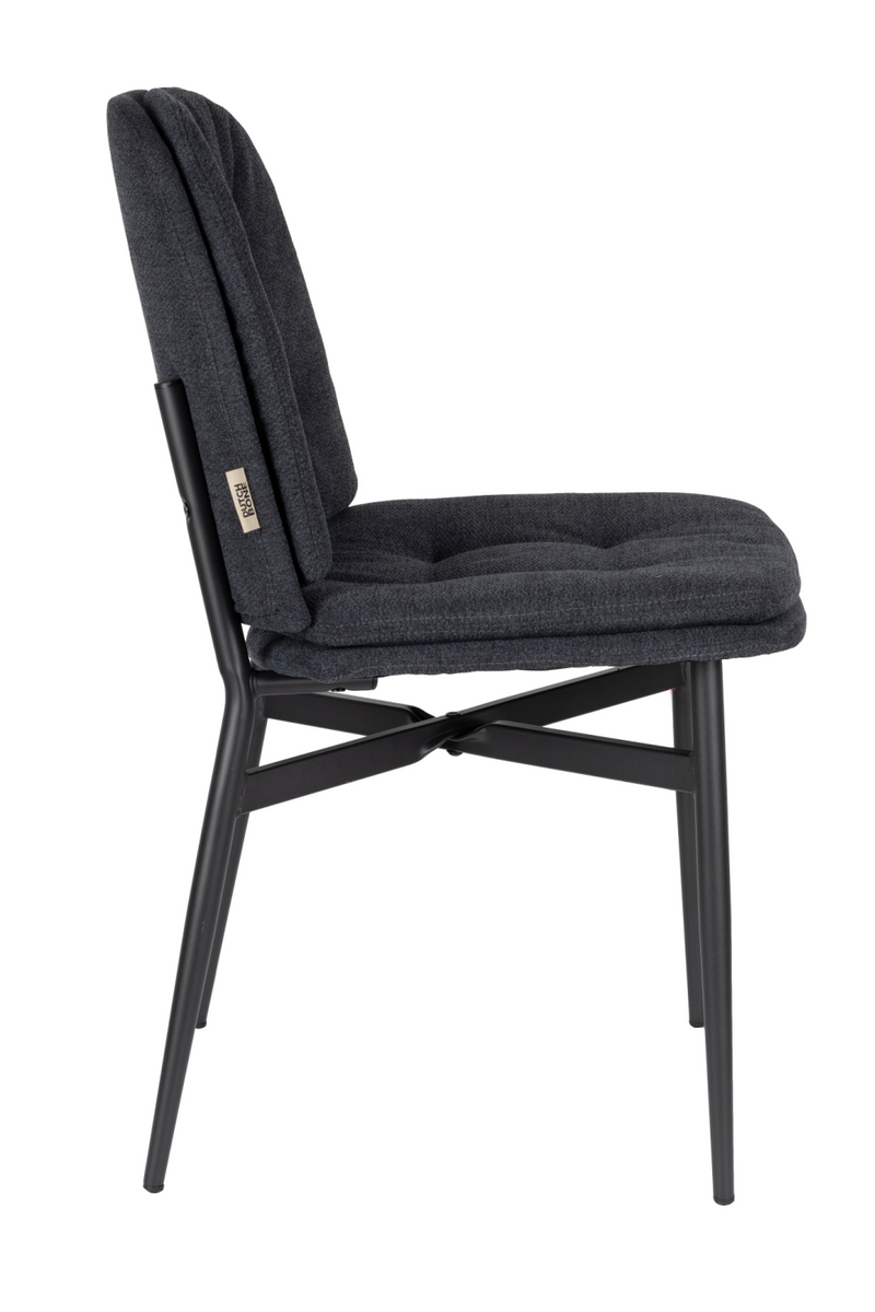 Fabric Upholstered Dining Chair (2) | Dutchbone Jade | Oroatrade.com