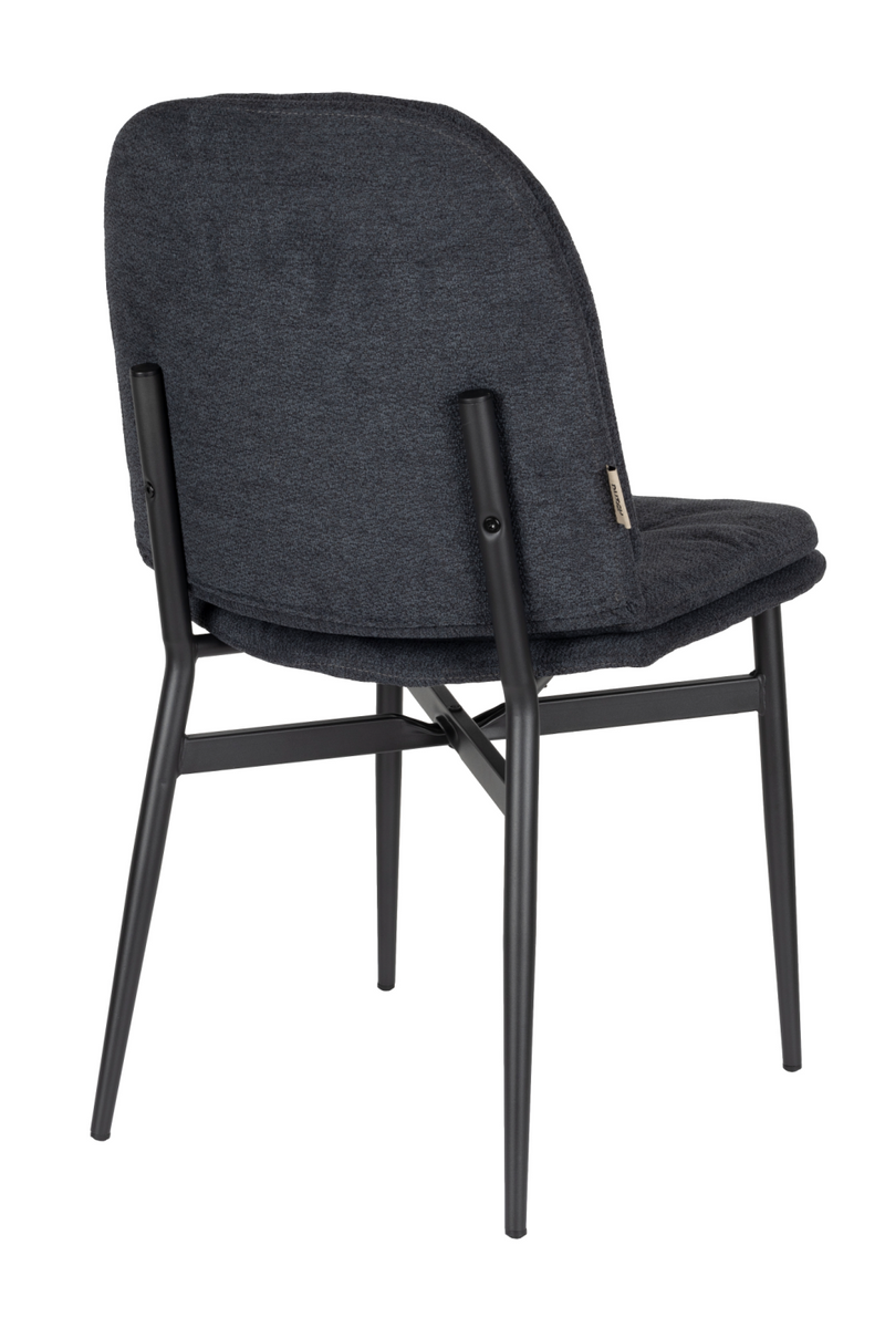 Fabric Upholstered Dining Chair (2) | Dutchbone Jade | Oroatrade.com