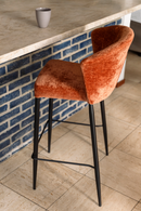 Upholstered Counter Stools (2) | Dutchbone Georgia | Oroatrade.com