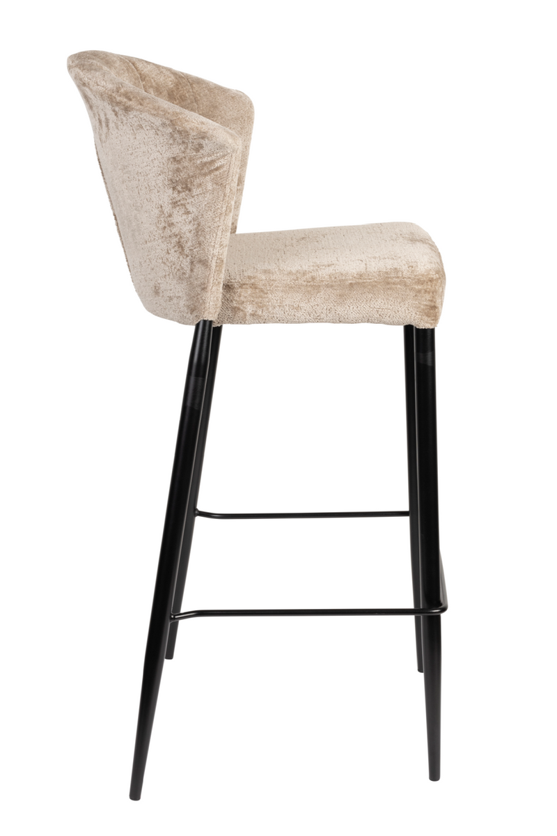 Upholstered Counter Stools (2) | Dutchbone Georgia
