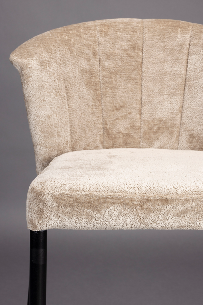Upholstered Counter Stools (2) | Dutchbone Georgia