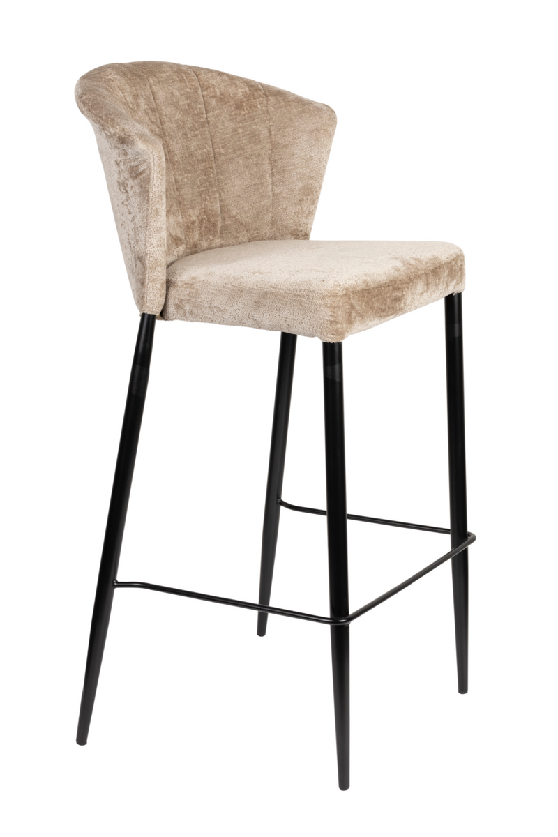 Upholstered Counter Stools (2) | Dutchbone Georgia