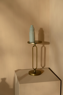 Gold Retro Side Table | Dutchbone Sandook | Oroatrade.com