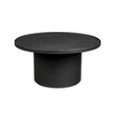Hospitality furniture - Round Black Coffee Table - www.oroatrade.com
