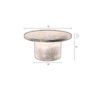 Hospitality furniture - Round Black Coffee Table - www.oroatrade.com