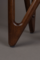 Round Glass Retro Side Table | Dutchbone Naia | Oroatrade.com