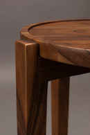 Brown Acacia Side Table | Dutchbone Shane | Oroatrade.com
