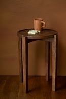 Brown Acacia Side Table | Dutchbone Shane | Oroatrade.com