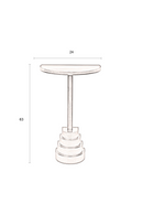 Lacquered Wood Wall Side Table | Dutchbone Lina | Oroatrade.com