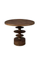Round Wooden Coffee Table | Dutchbone Cath | Oroatrade.com