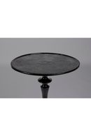Black Pedestal Side Table | Dutchbone Odessa | Oroatrade.com