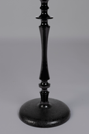 Black Pedestal Side Table | Dutchbone Odessa | Oroatrade.com