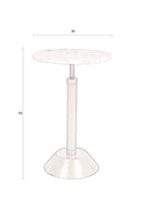 Gold Pedestal Side Table | Dutchbone Sana | Oroatrade.com